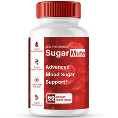 Sugar Mute Capsules bottle front view