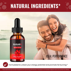 Sugar6 Drops ingredients list illustration