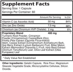 SugarBalance Max Advanced Formula Capsules – 120 Count