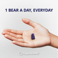 Gummy texture with L-Theanine, 5-HTP and Valerian