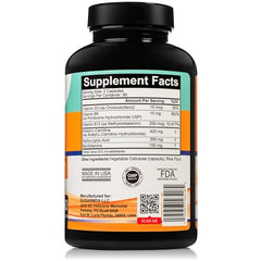 180 capsules bottle for neuropathy support
