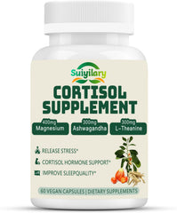 Suiyilary cortisol supplement bottle – front view