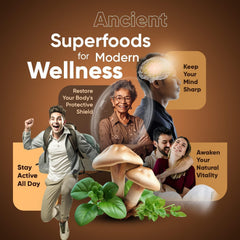 Illustration of brain boost and enhanced focus