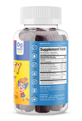 Front view of SUKU Vitamins Kids Immunity Gummies Pomegranate Lime flavor 50 count