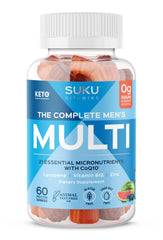 SUKU Men's Daily Multivitamin Gummies 60-count bottle (hero image)