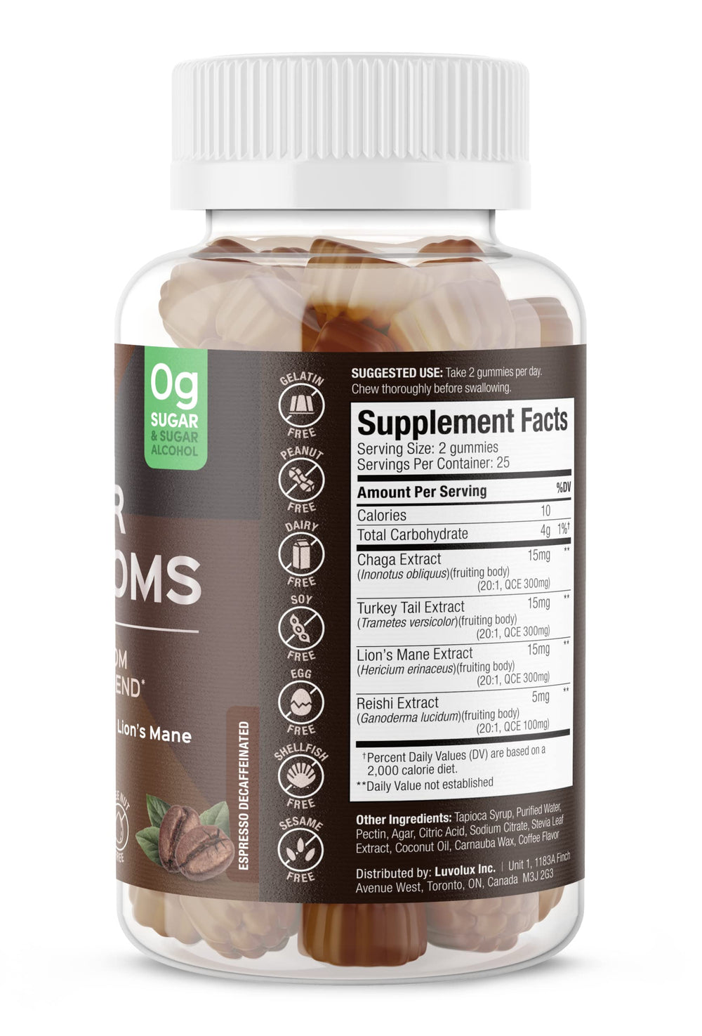 Immune support from SUKU Super Mushroom Gummies