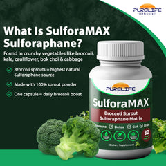 Brain health and cognitive clarity benefits from SulforaMAX