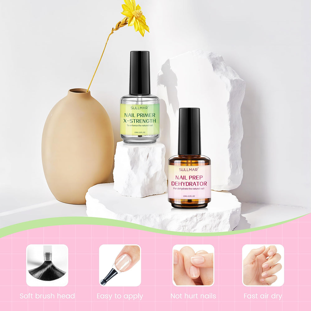 SULLMAR Cuticle Oil bottle nourishes and hydrates cuticles.