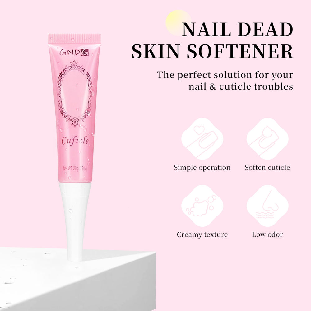 SULLMAR cuticle pusher tool shown for gentle removal of softened skin