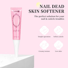 SULLMAR cuticle pusher tool shown for gentle removal of softened skin