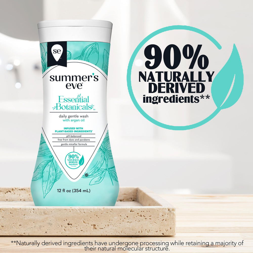 Summerseve Essential Botanicals micellar cleanser image suggests a light, refreshing cleanse.