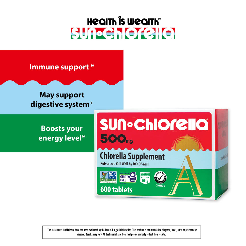 Chlorella leaves and CGF concept illustration