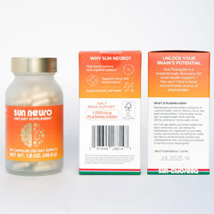 Brand branding for Sun Chlorella Sun Neuro Nootropic
