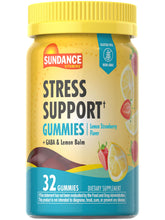 Sundance Stress Support Gummies 32-count bottle on a clean background