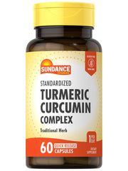 Sundance Turmeric Curcumin Complex 60 Quick Release Capsules