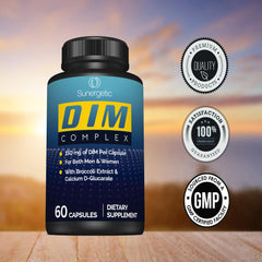 Sunergetic Premium DIM Bioperine image highlights enhanced absorption benefits