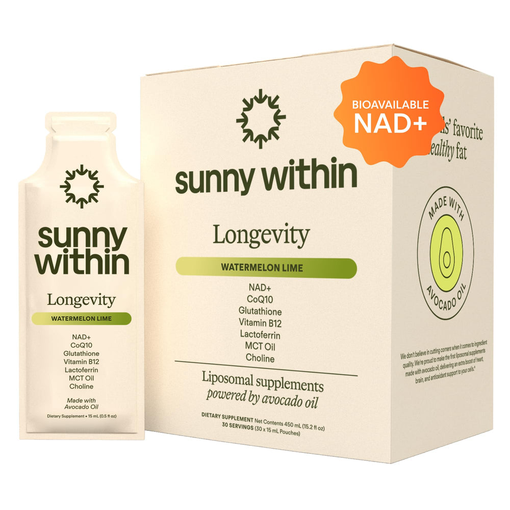 Sunny Within Longevity pouch product image