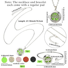 SUNNYCLUE diffuser necklace pendant detail highlights a stylish aromatherapy accessory.