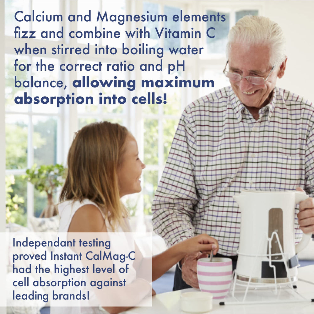 Graphic of healthy bones and teeth representing CalMag-C benefits