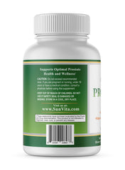 Graphic illustrating prostate health benefits of SunVita Health Prostate Formula