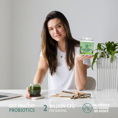Serving suggestion for Sunwarrior Beauty Greens Collagen Booster