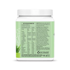 Front view of Sunwarrior Beauty Greens Collagen Booster tub