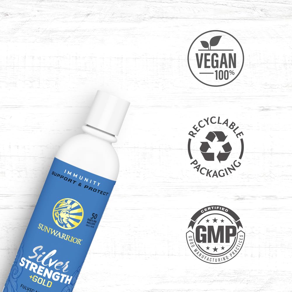 Sunwarrior Fulvic Acid Complex product label close-up