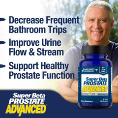Close-up of SUPER BETA PROSTATE Advanced capsules