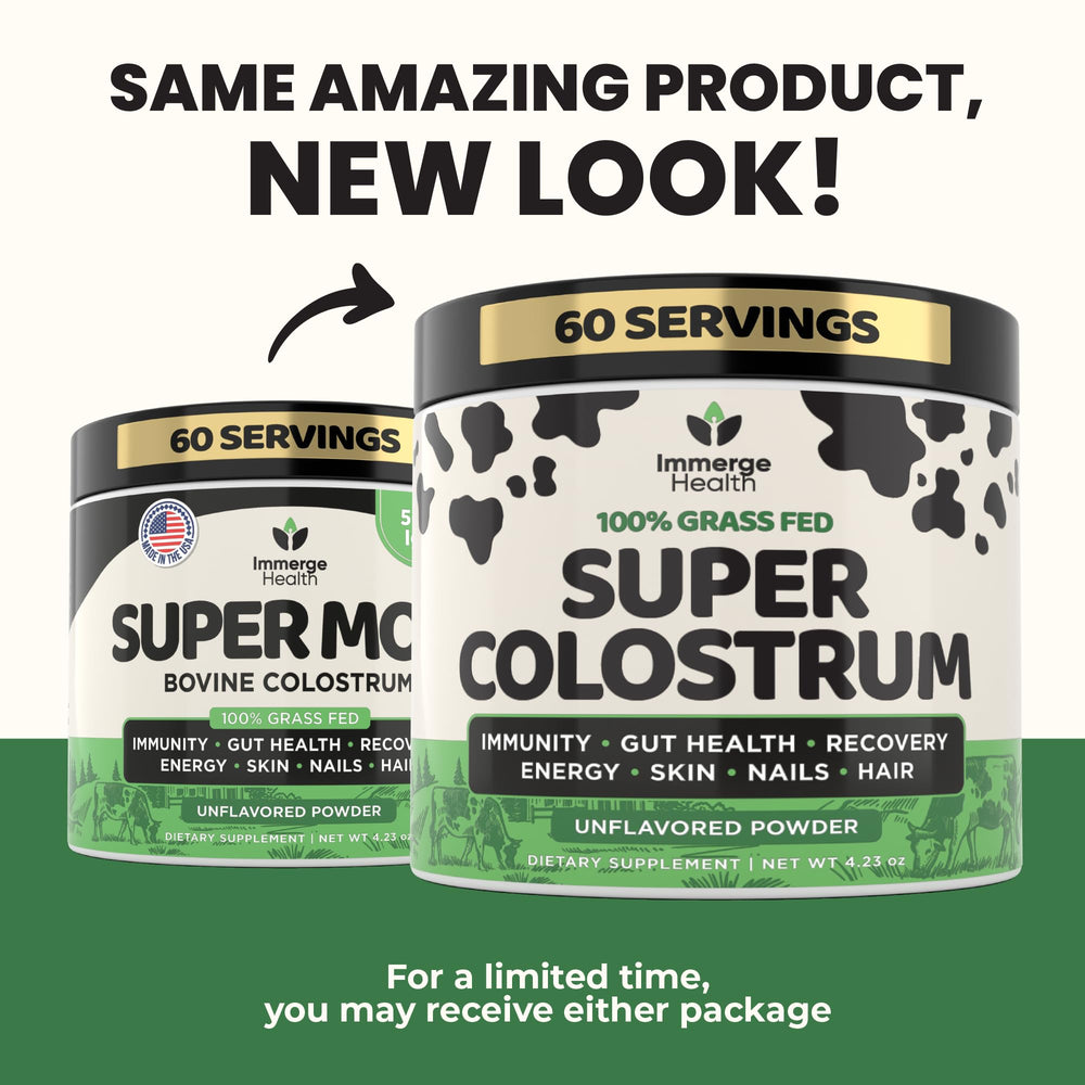 USA-made production and quality seal for Super Colostrum