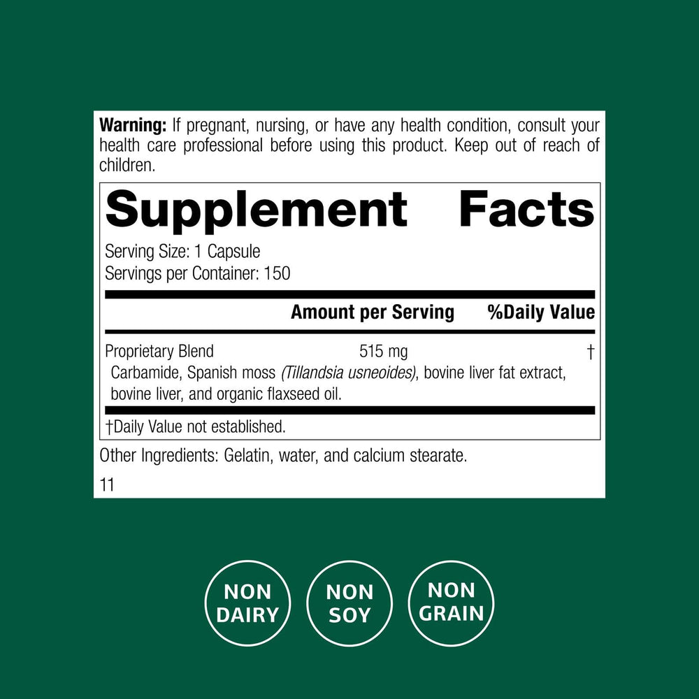 Close-up of Super-EFF ingredients highlighting Carbamide
