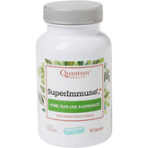 Front view of Super Immune Plus Lysine 90 vegicaps bottle by Quantum Health