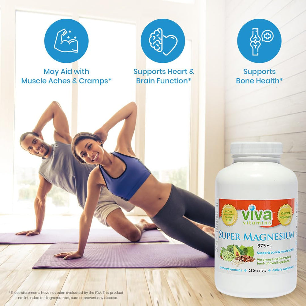 Magnesium citrate and magnesium oxide tablets close-up