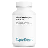 Bottle of SuperSmart Dental & Gingival Formula with TEES-10