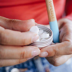 Spearmint flavor for fresh breath