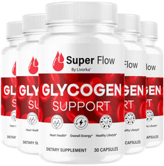 Front cover of SuperFlow Glycogen 5-pack packaging
