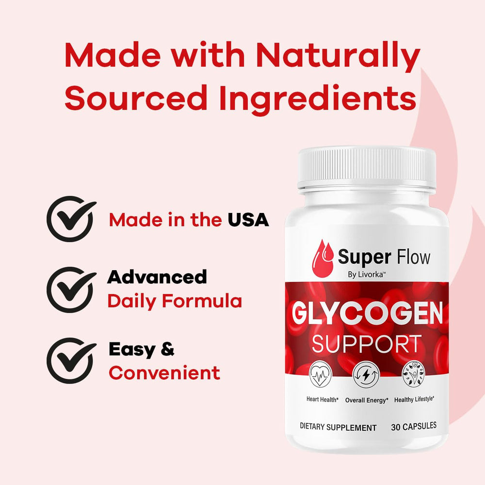 Vitamins and minerals components for SuperFlow Glycogen