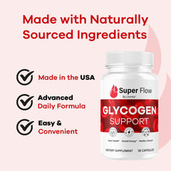 Vitamins and minerals components for SuperFlow Glycogen