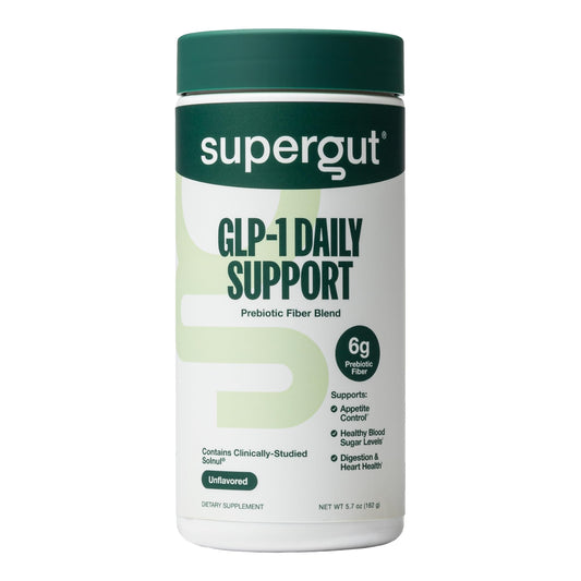 Front of Supergut GLP-1 Daily Support box