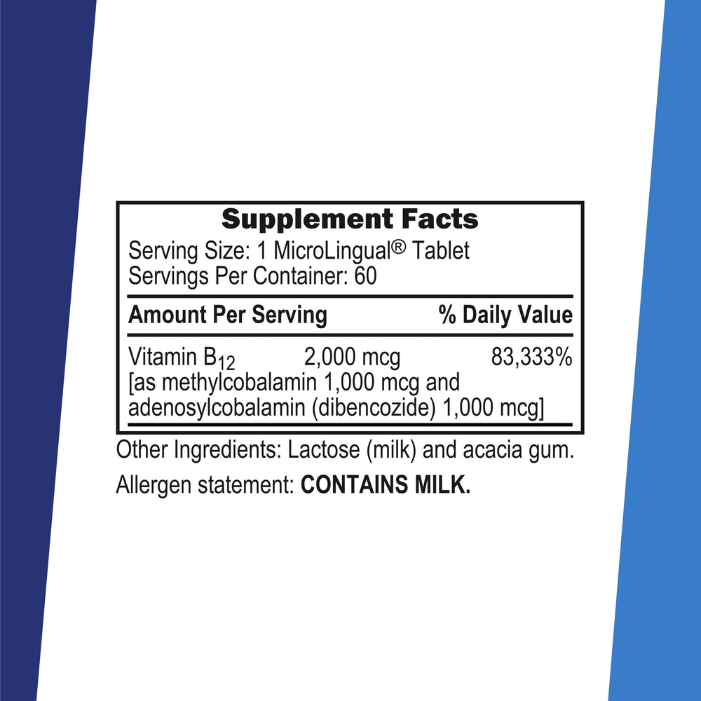MicroLingual dissolving tablets for rapid absorption