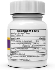 Sublingual tablets dissolving under the tongue for quick absorption