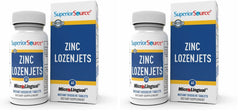 Front view of Superior Source Zinc Lozenjets Pack of 2