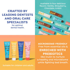 Smiling adults and kids representing sensitive teeth relief