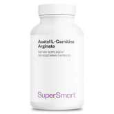 Front view of Supersmart Acetyl L-Carnitine Arginate bottle