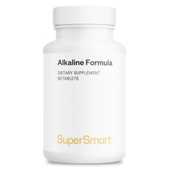Bottle label for Supersmart Alkaline Formula Advanced