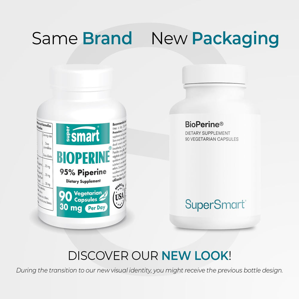 Capsules demonstrating Bioperine 95% piperine content