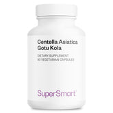 Supersmart Centella Asiatica 180mg per day bottle and capsules