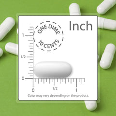 Supplement facts panel close-up