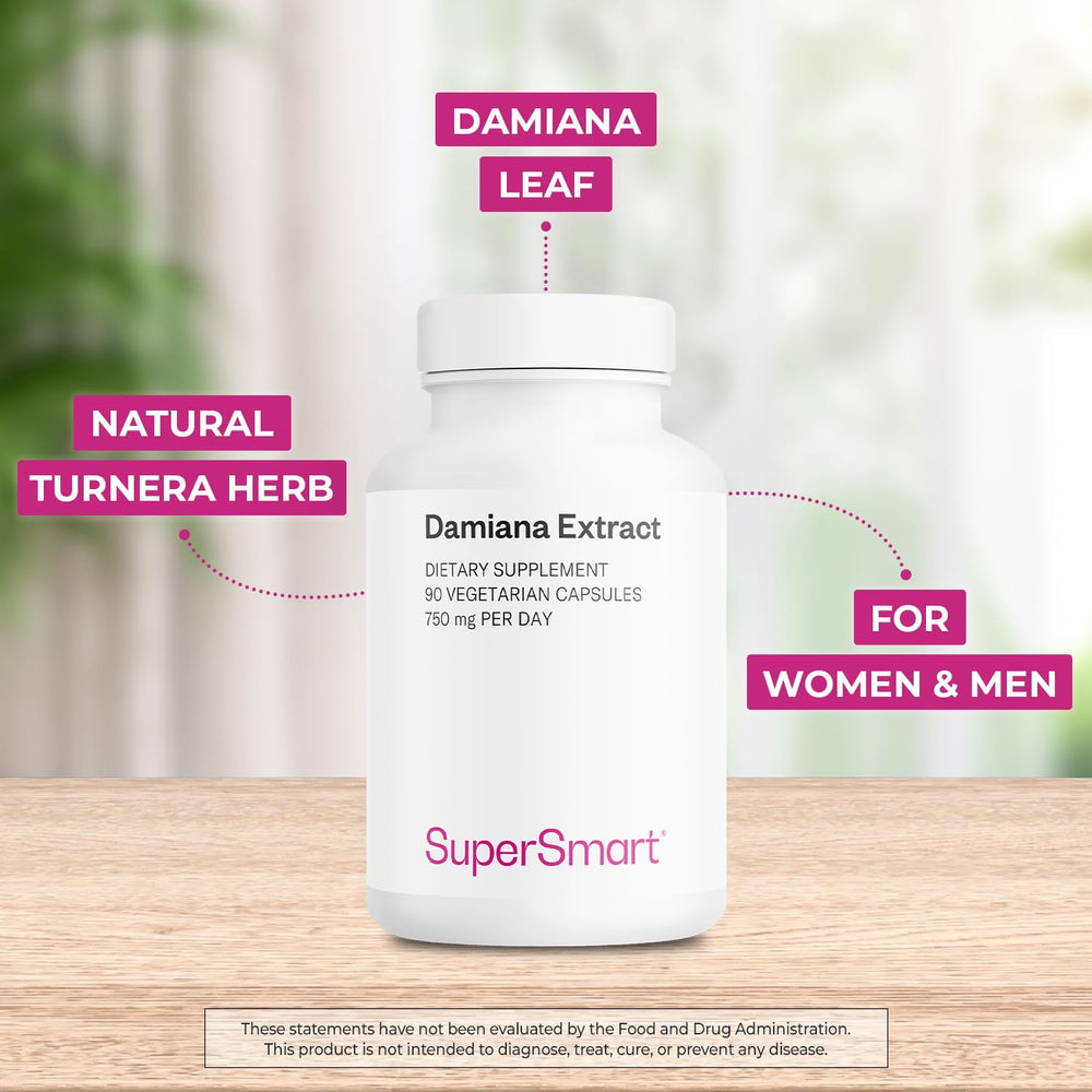 Damiana extract 4:1 ratio representation