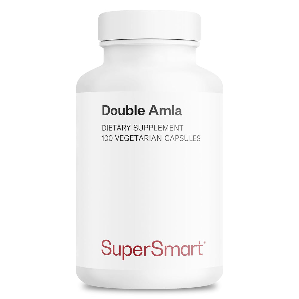 Supersmart Double AMLA bottle and label