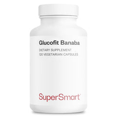 Glucofit bottle and softgel capsules